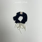 《予約》Metal Pearl Scrunchies / andbutter