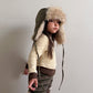 《予約》Fur Earflap Padded Hat / ELLY MOLLY