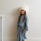 《予約》Fleece Frill Long Dress / ELLY MOLLY