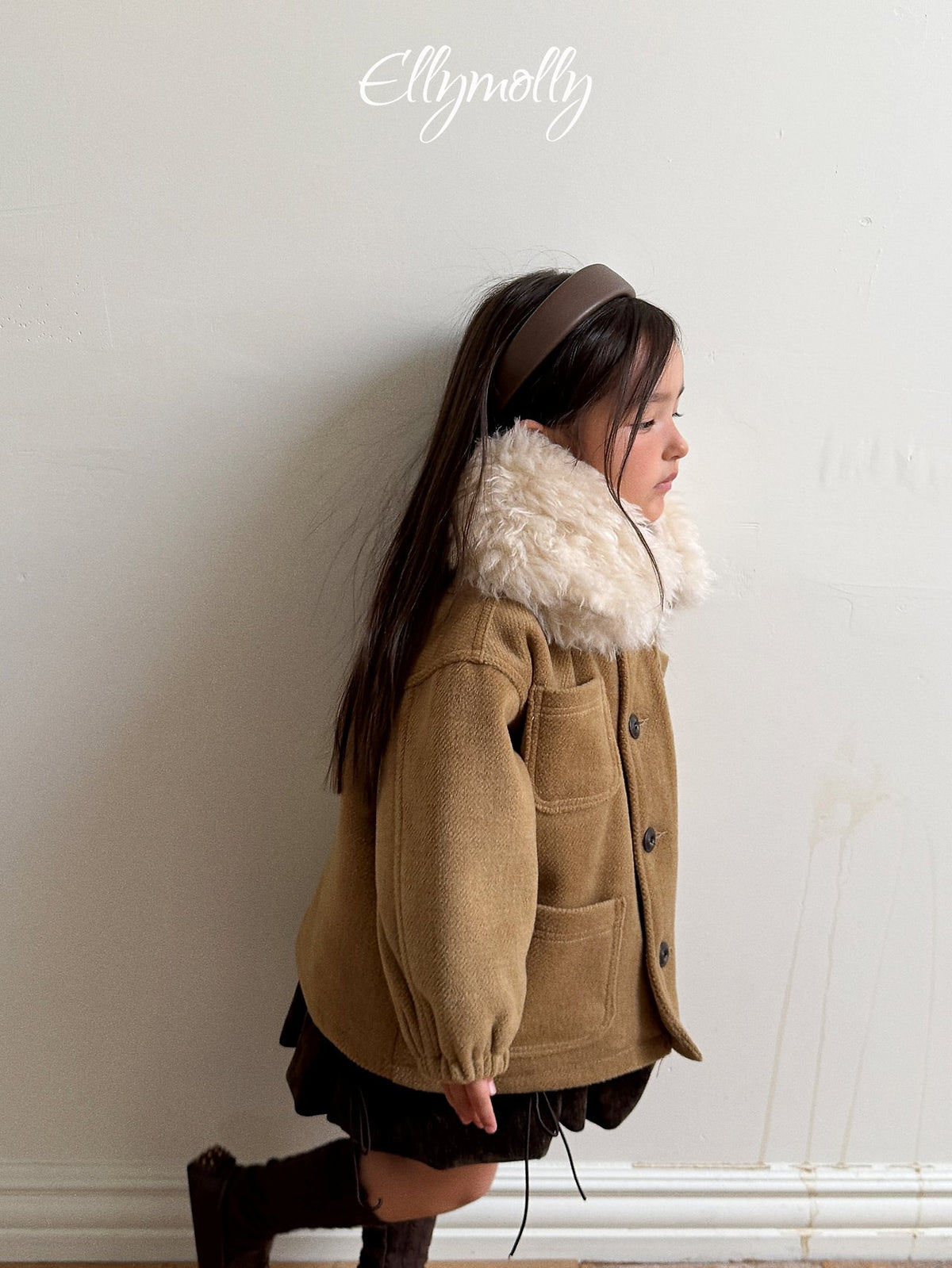 《予約》Fur Collar Tippet / ELLY MOLLY