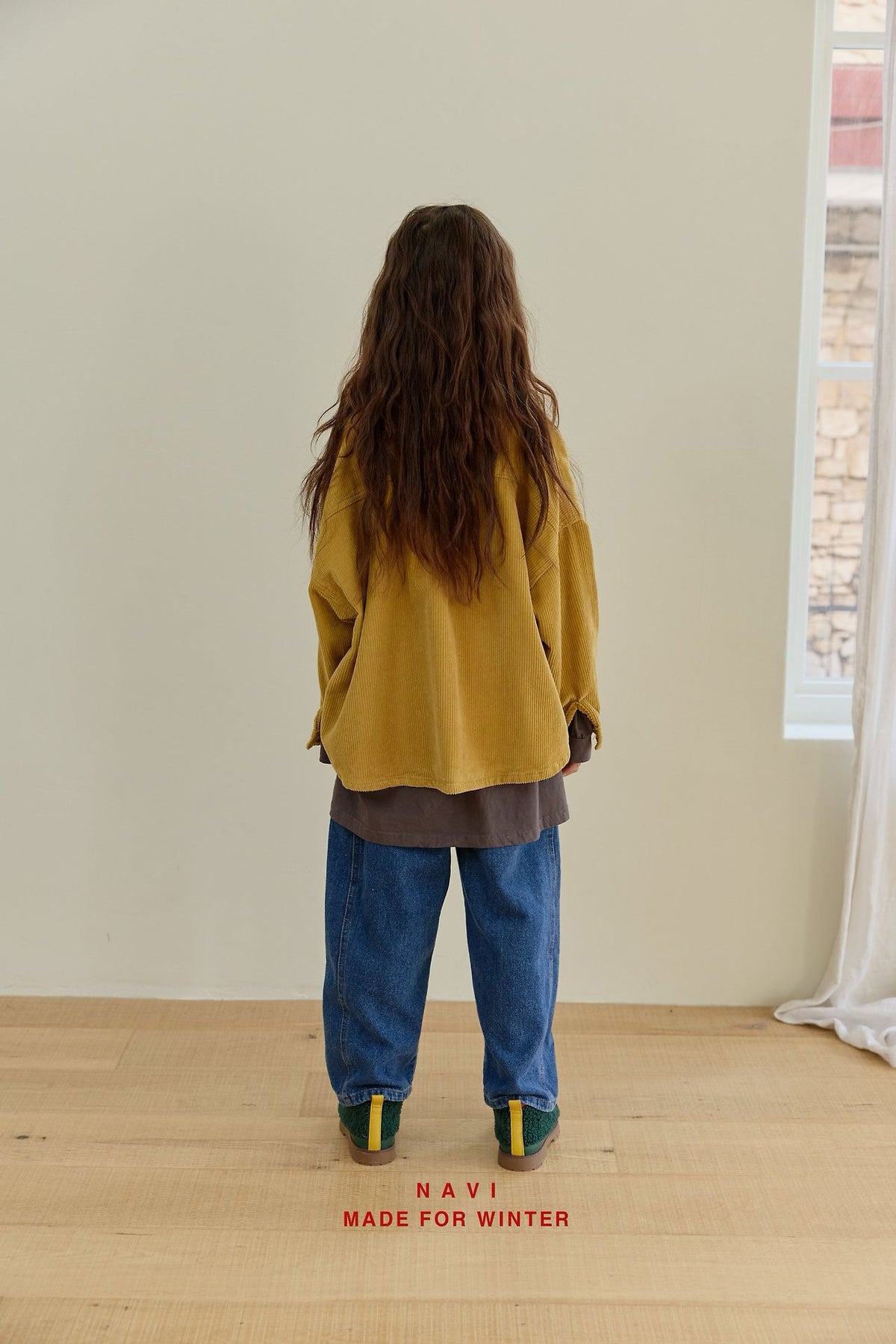 《予約》Roy Corduroy Shirt / NAVI