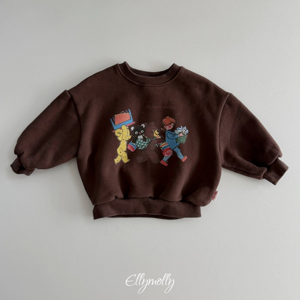 《予約》Market Friends Sweatshirt / ELLY MOLLY