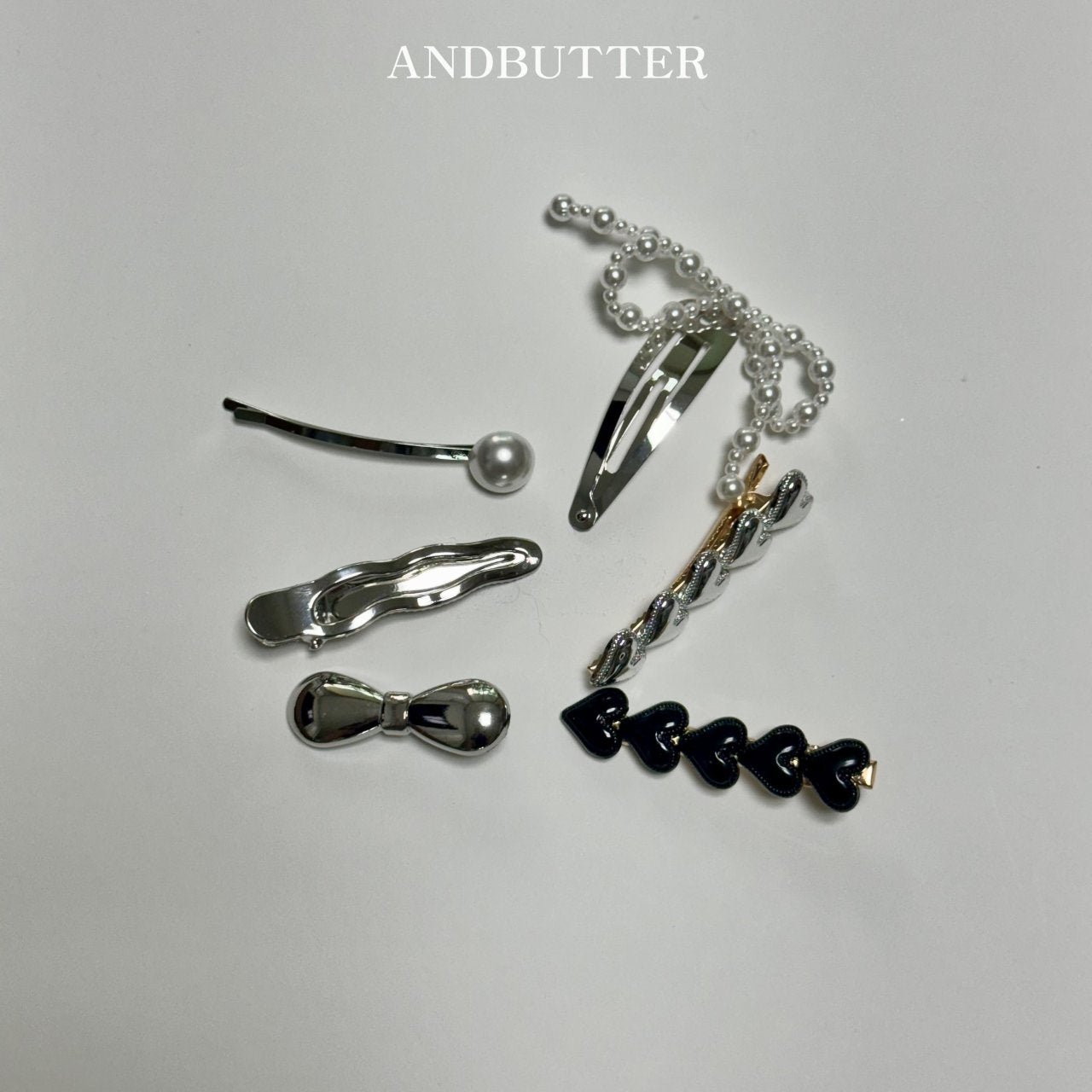 《予約》Metal Hairpin / andbutter