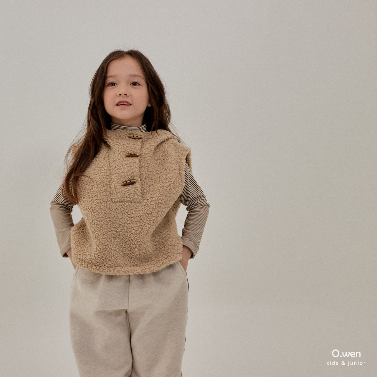 《brown M size》Brushed Spandex Half Polar