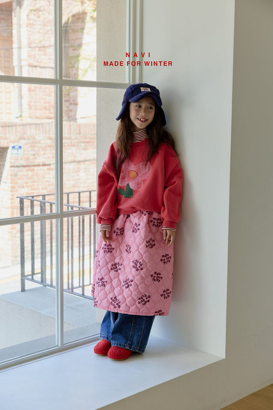 《予約》Dear Crop Sweatshirt / NAVI