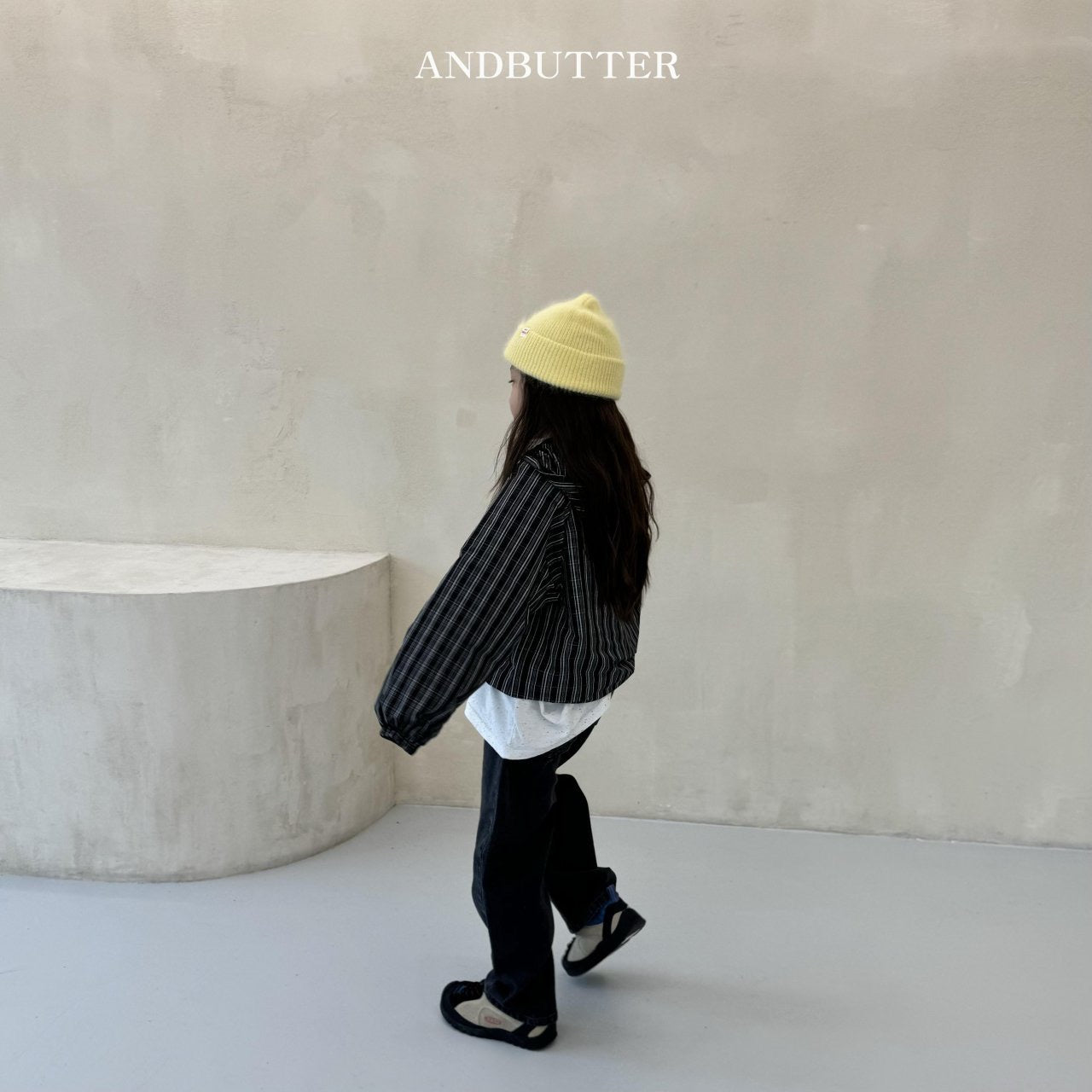 《予約》Check Hood Anorak / andbutter