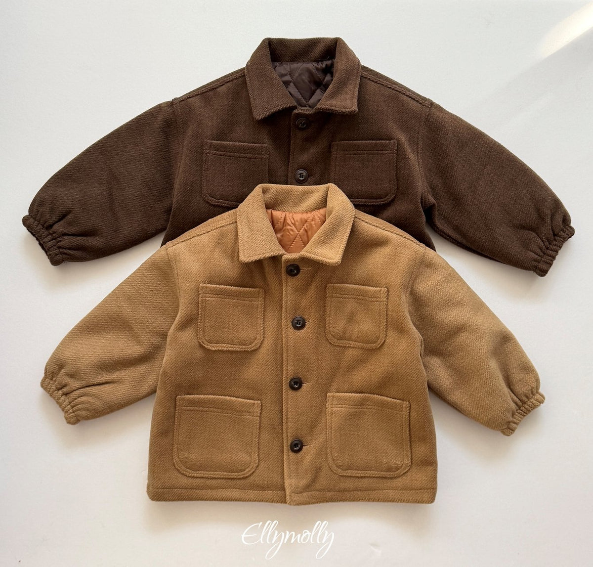 《予約》 Fluffy Wool Coat / ELLY MOLLY