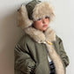 《予約》Fur Earflap Padded Hat / ELLY MOLLY
