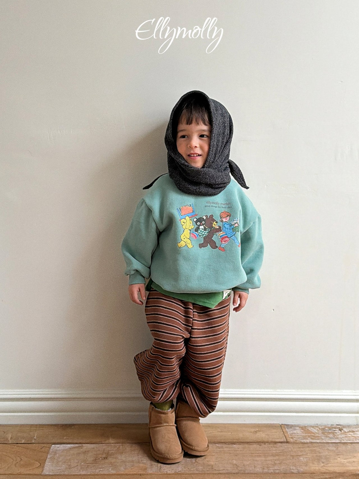 《予約》Market Friends Sweatshirt / ELLY MOLLY