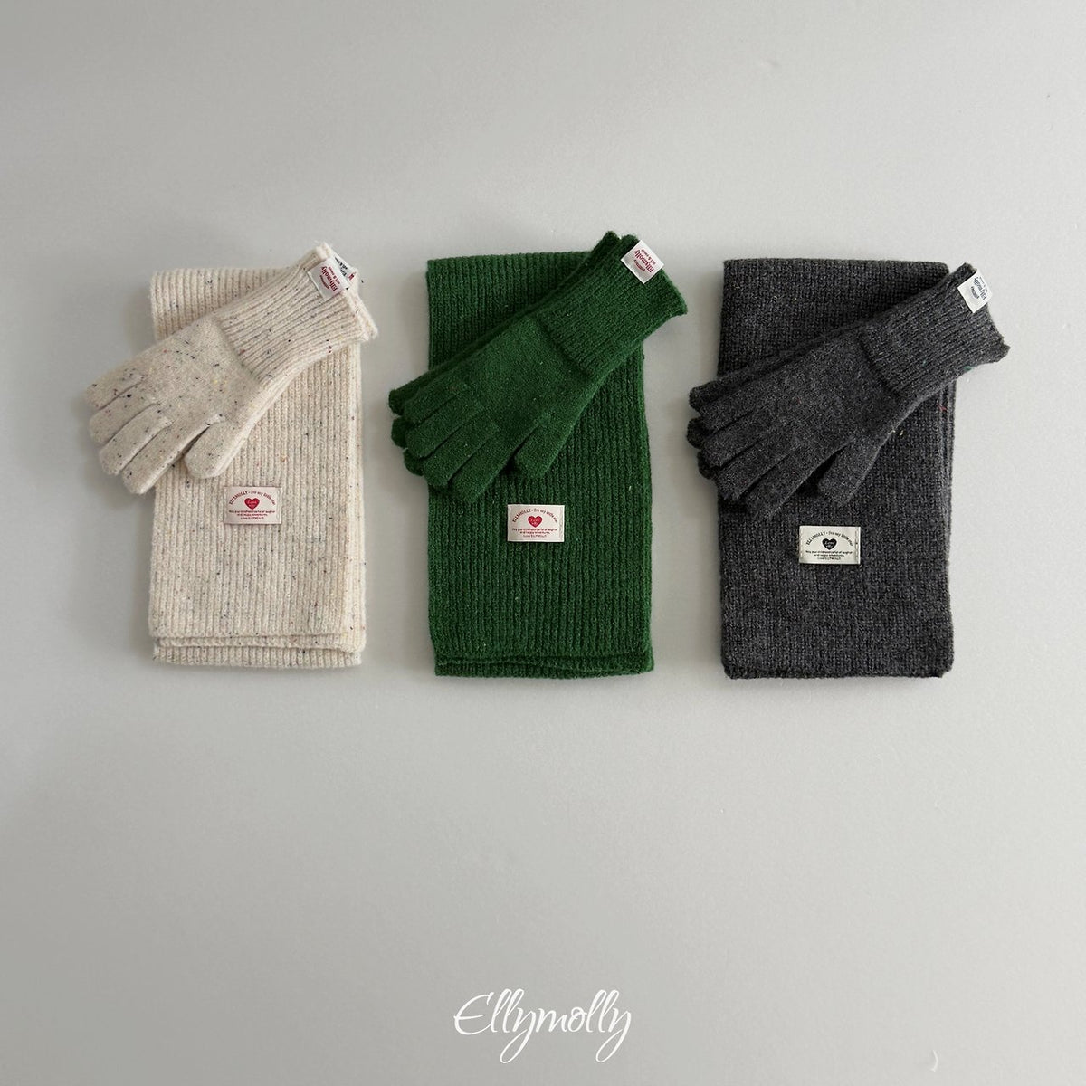 《予約》Elly Knit Gloves / ELLY MOLLY