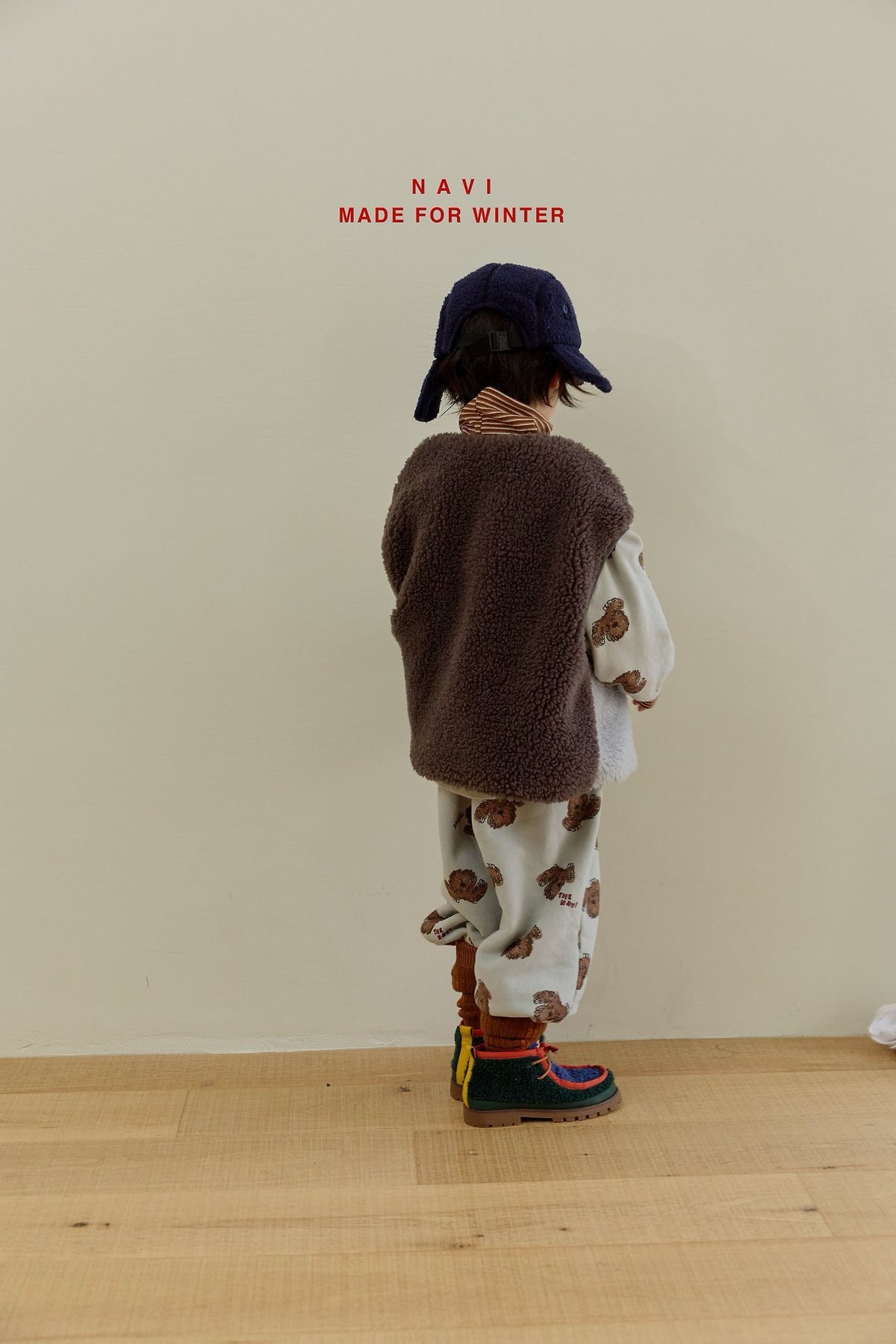 《予約》Dumble Fleece Vest / NAVI