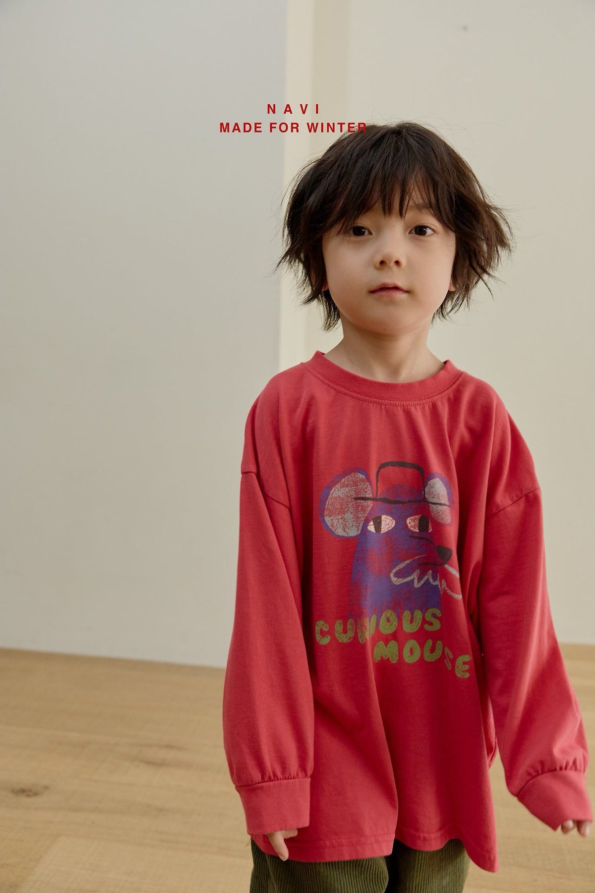 《予約》Mouse L/S Tee / NAVI