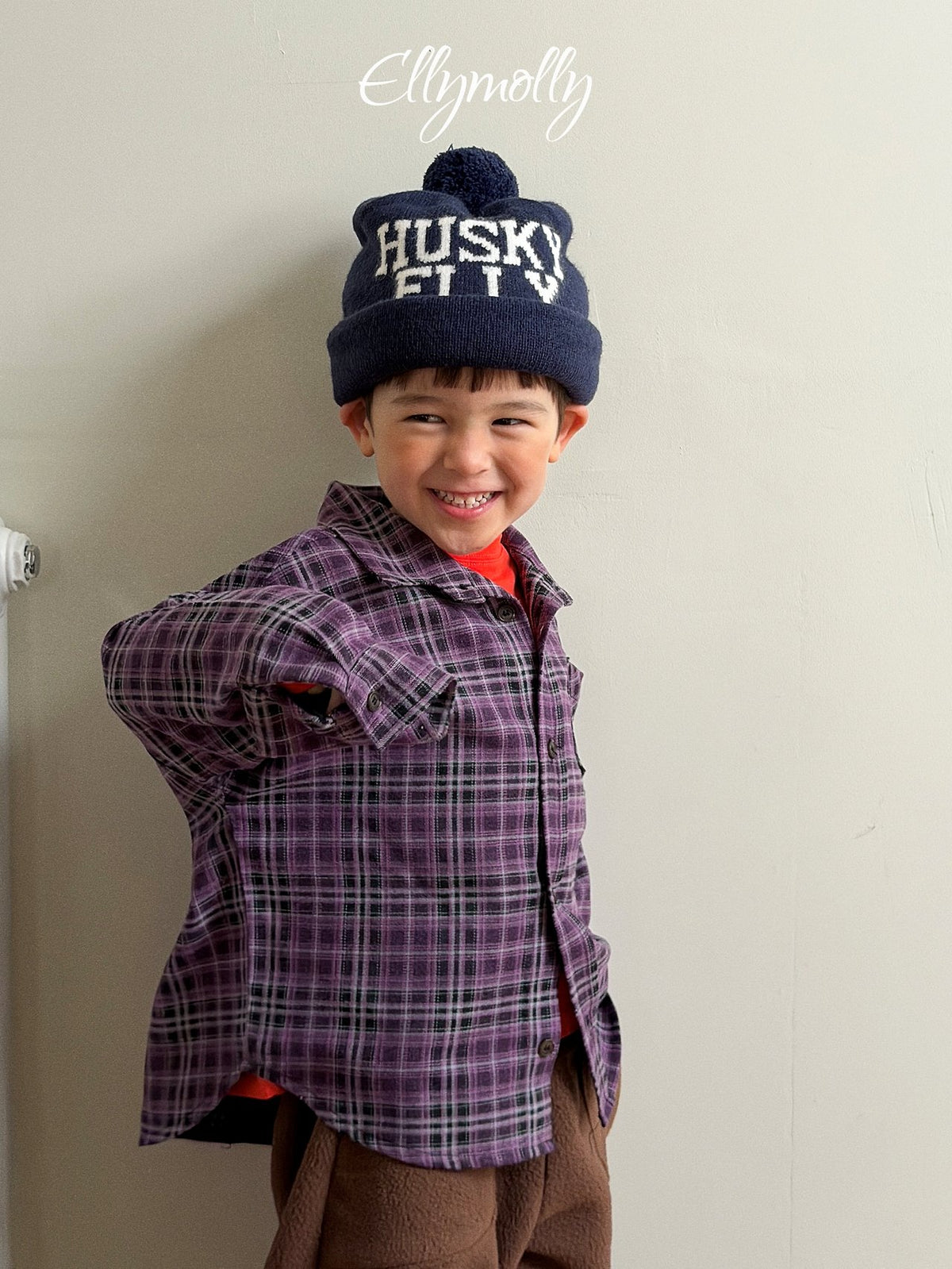 《予約》Husky Pom Pom Beanie / ELLY MOLLY