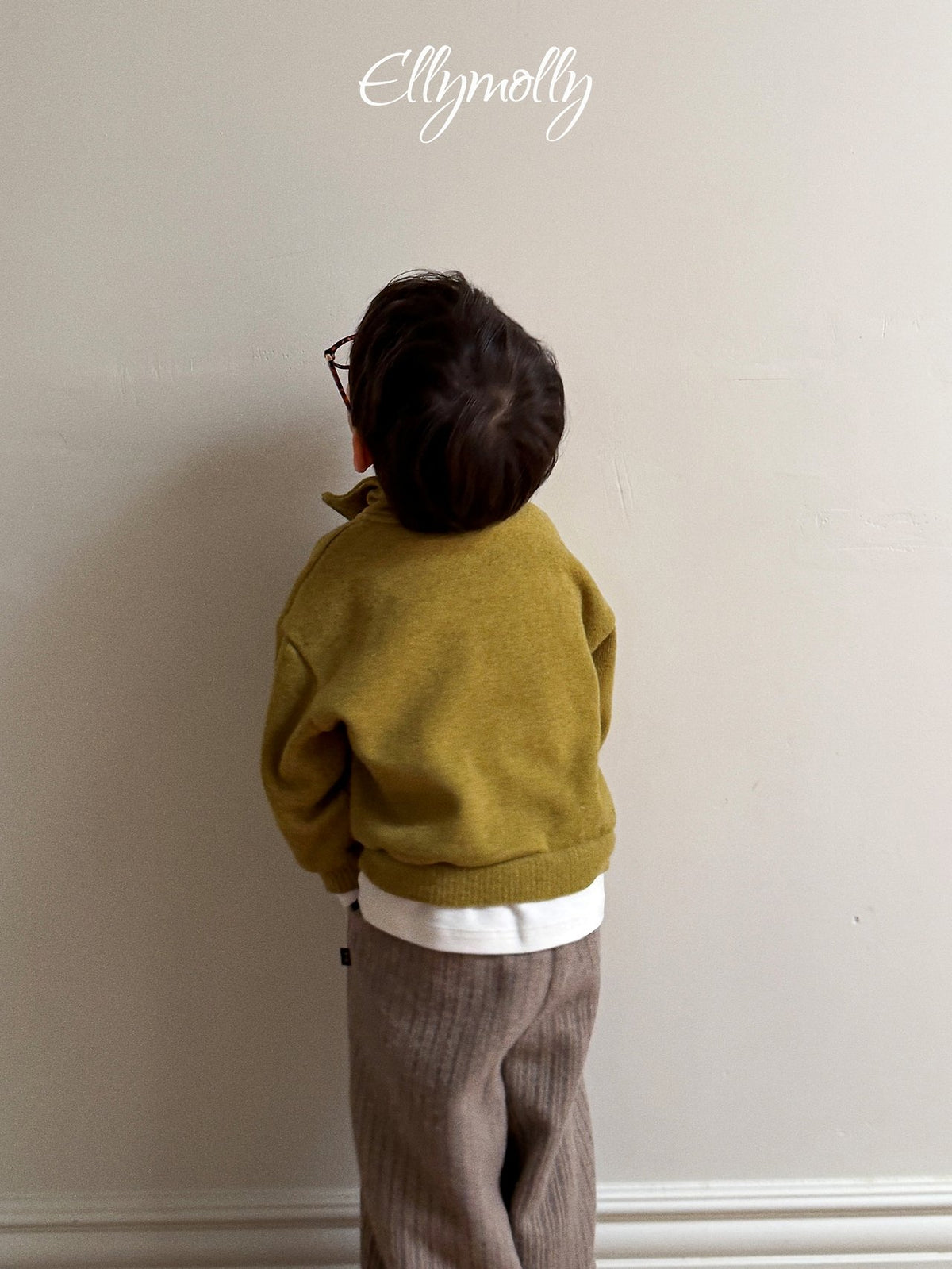 《予約》Arden Wool Half-Zip / ELLY MOLLY