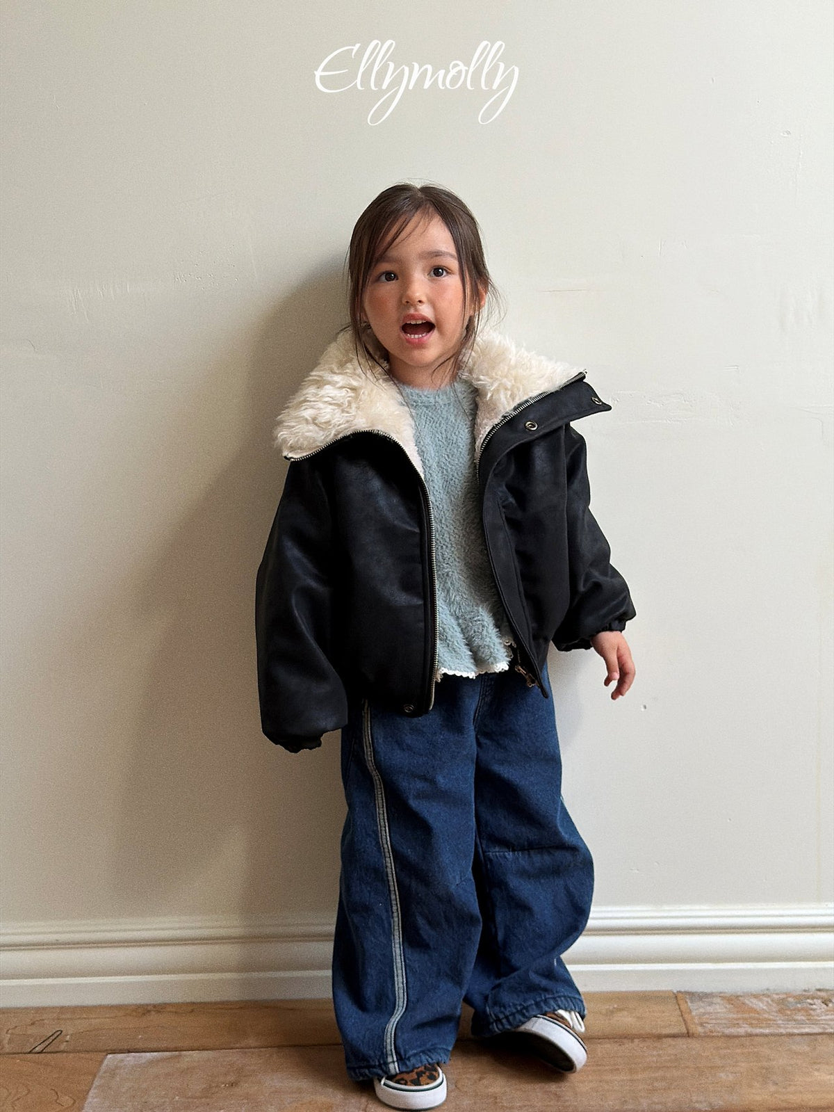 《予約》Linework Brushed Denim / ELLY MOLLY