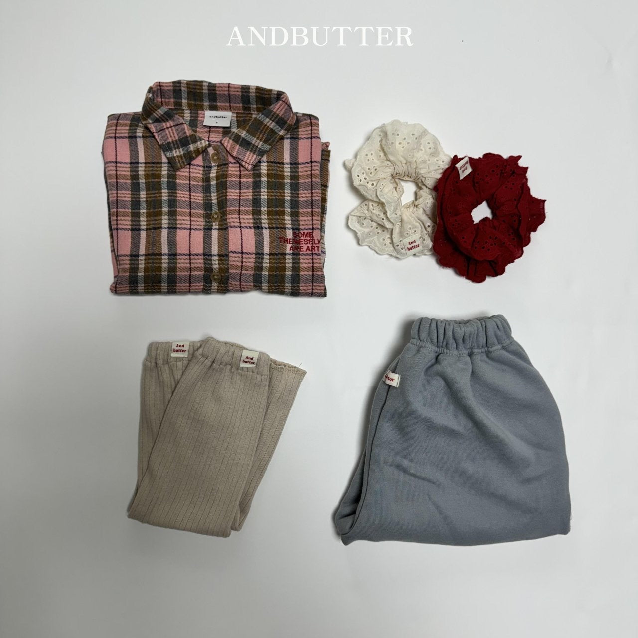 《予約》Musee Check Shirt / andbutter