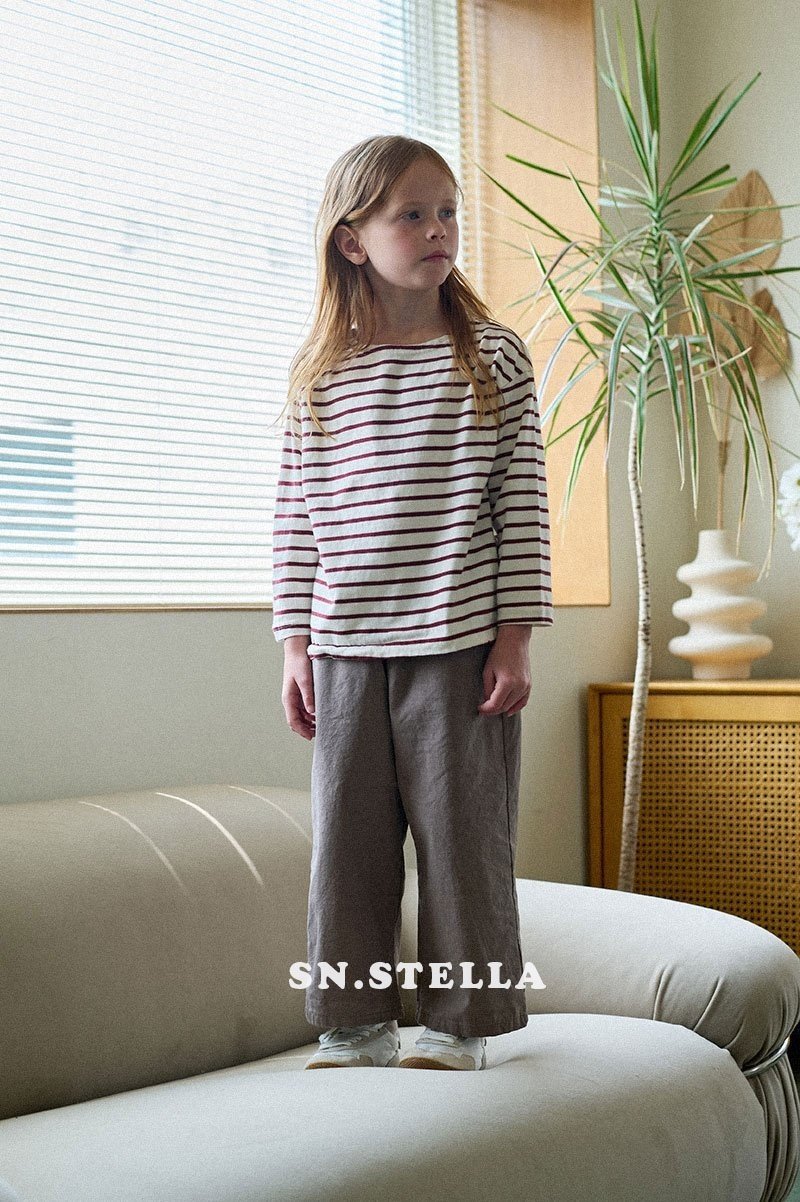 《予約》Basic Stripe Tee / SN.STELLA