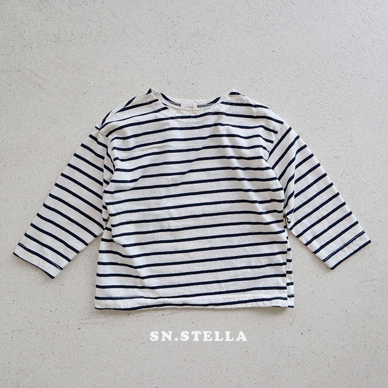 《予約》Basic Stripe Tee / SN.STELLA