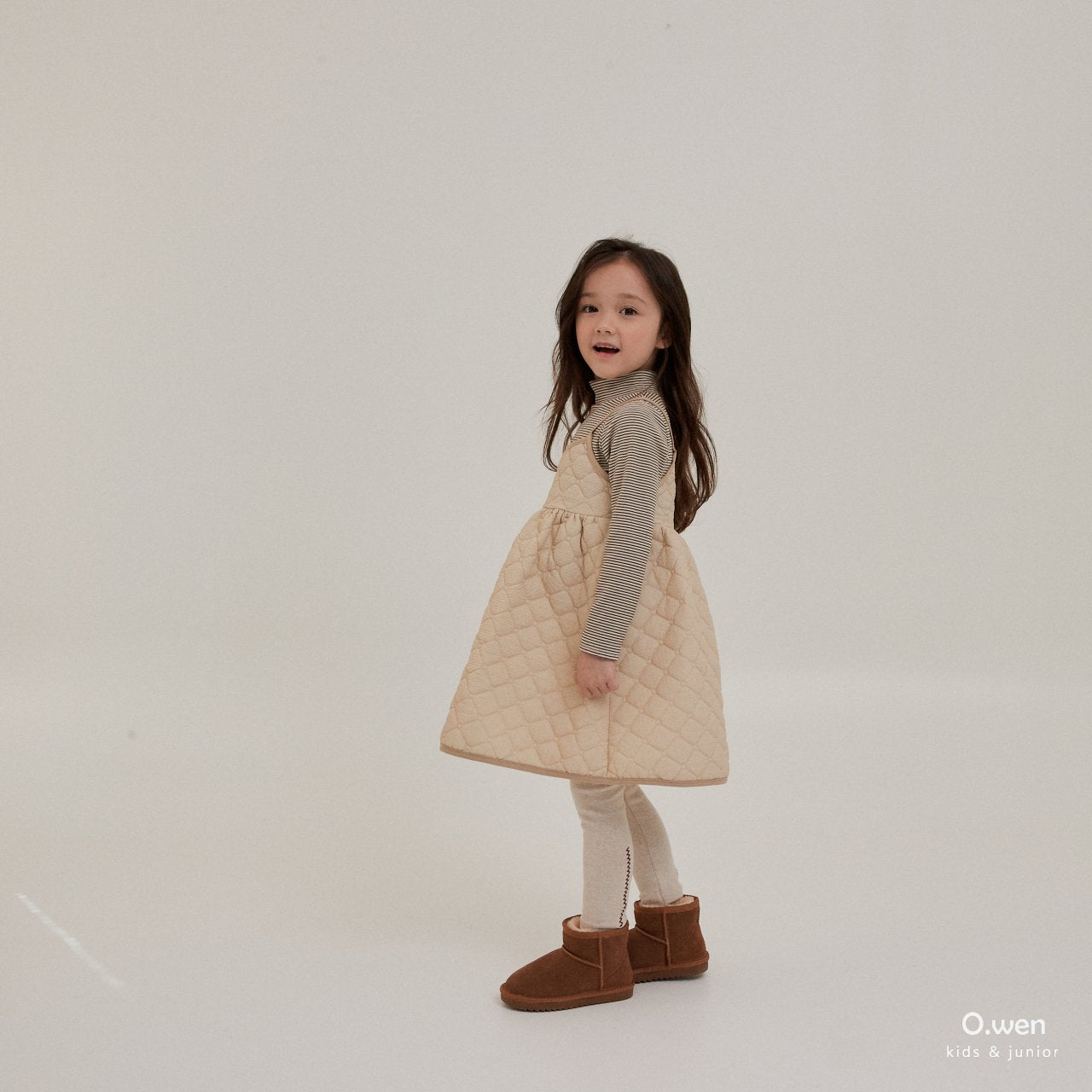 《brown M size》Brushed Spandex Half Polar