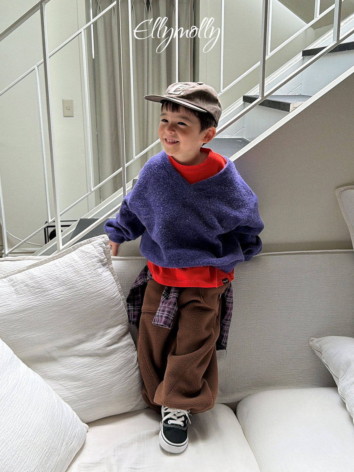 《予約》Vintage E. Ball Cap/ ELLY MOLLY