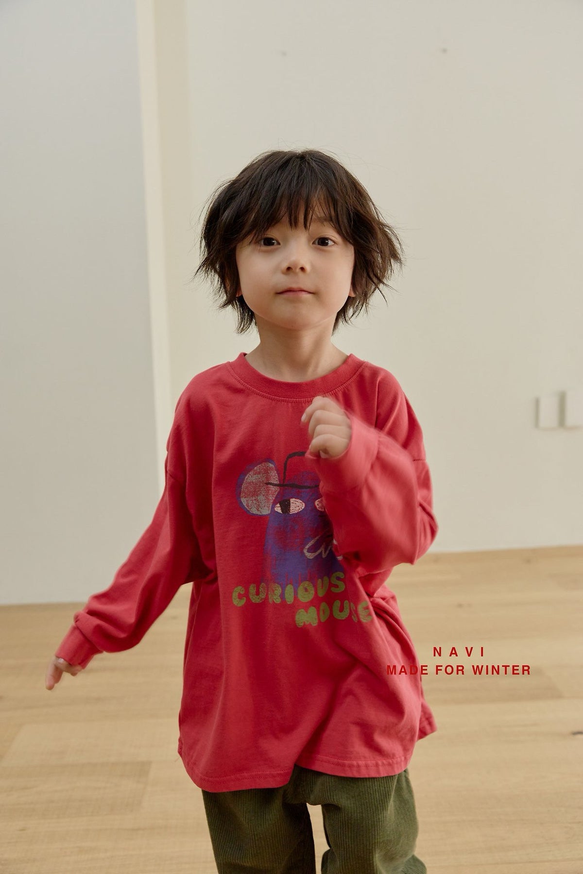 《予約》Mouse L/S Tee / NAVI