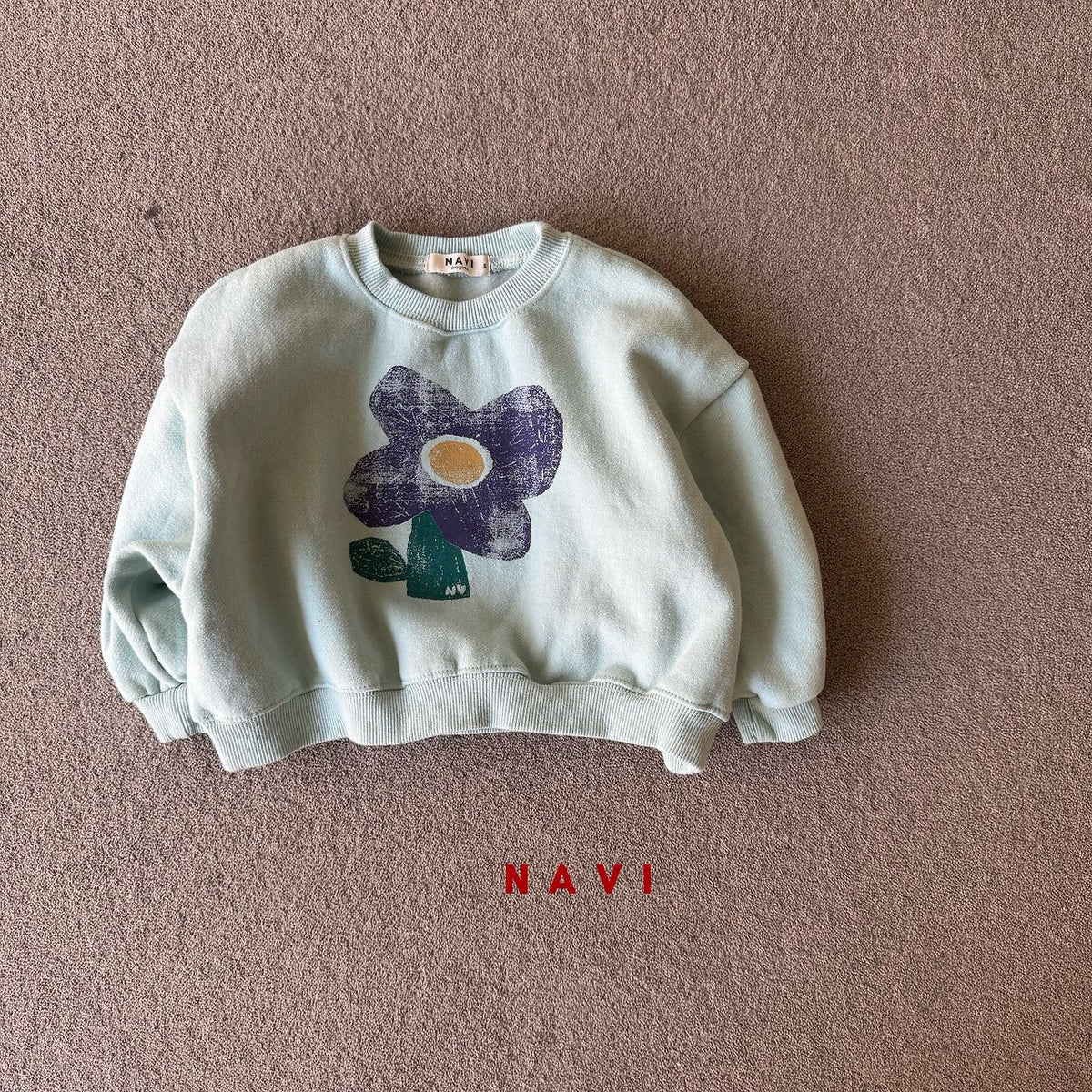 《予約》Dear Crop Sweatshirt / NAVI