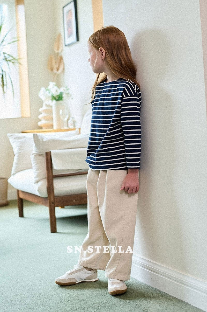 《予約》Basic Stripe Tee / SN.STELLA