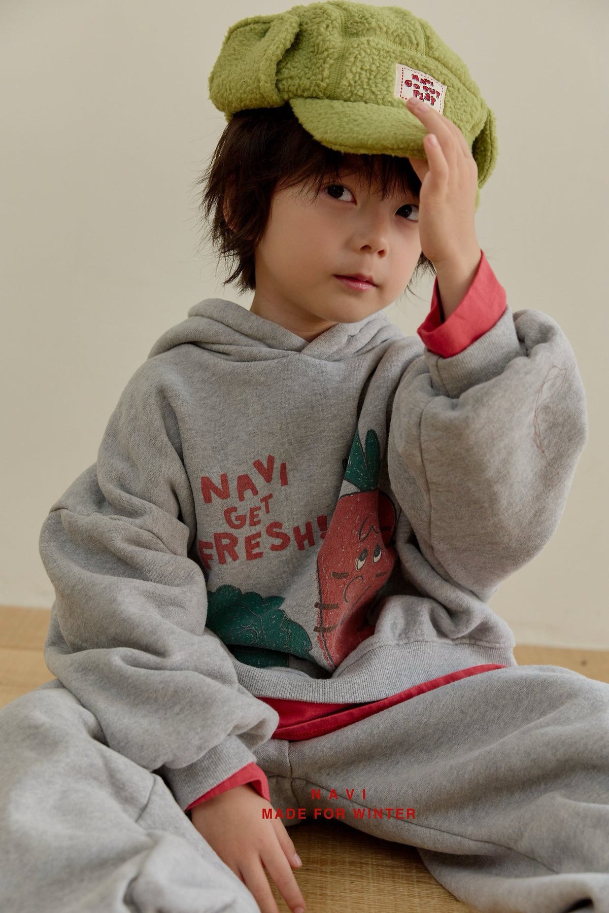 《予約》Fresh Hoodie / NAVI
