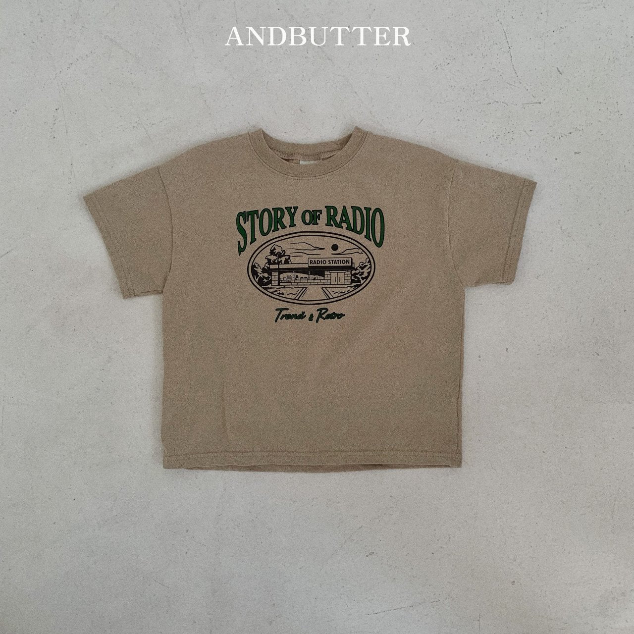 《beige M size Last 1点》Radio Tee