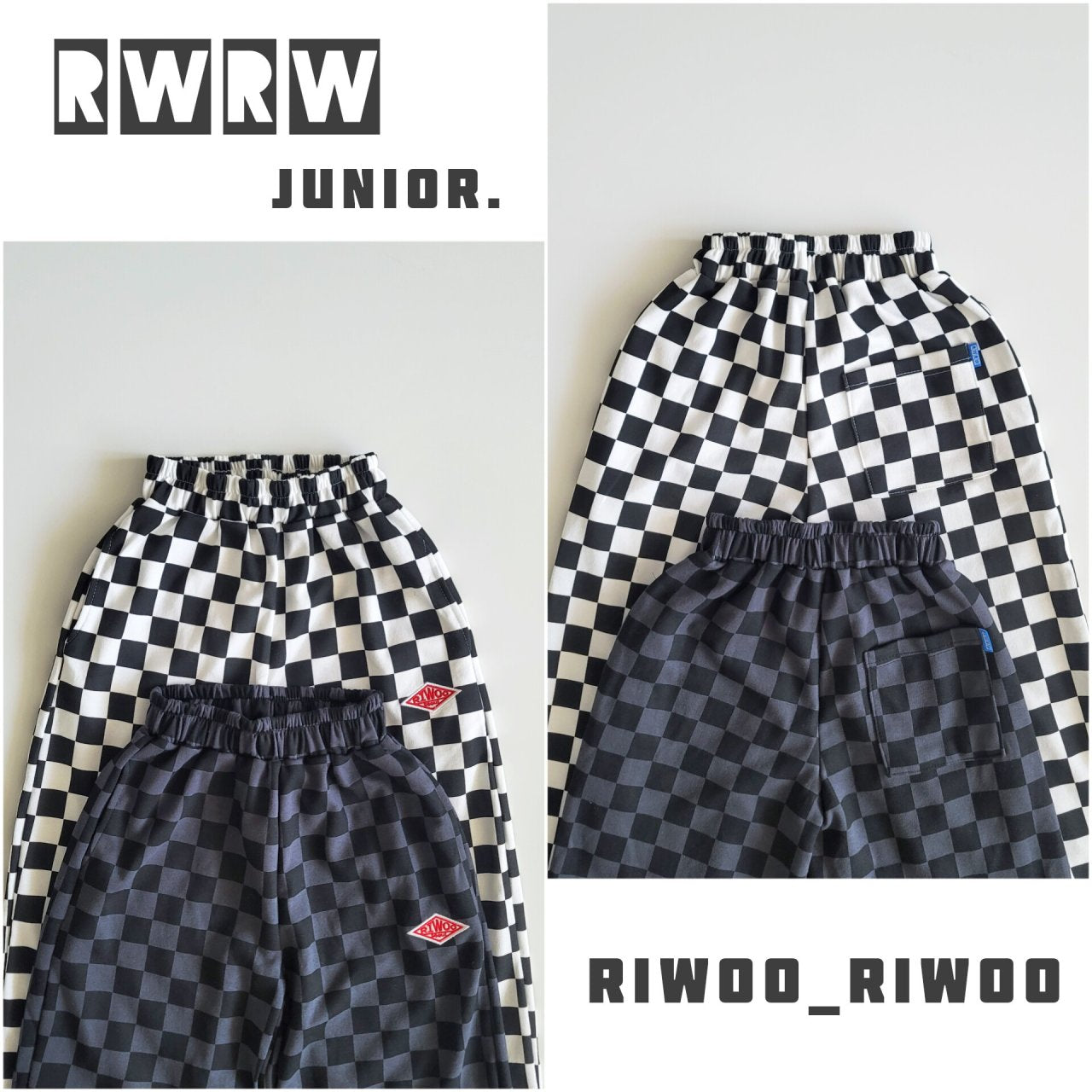 《予約》Checkered Flag Pants / RWRW