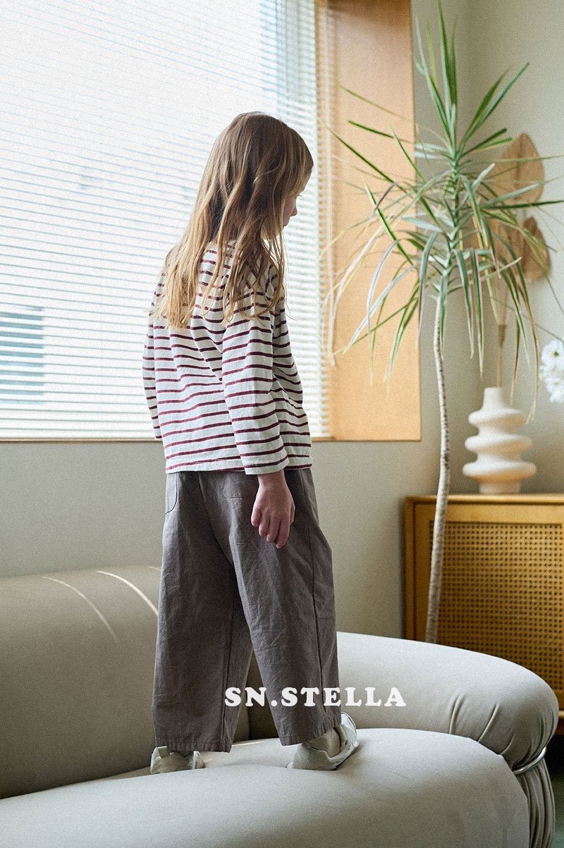 《予約》Basic Stripe Tee / SN.STELLA