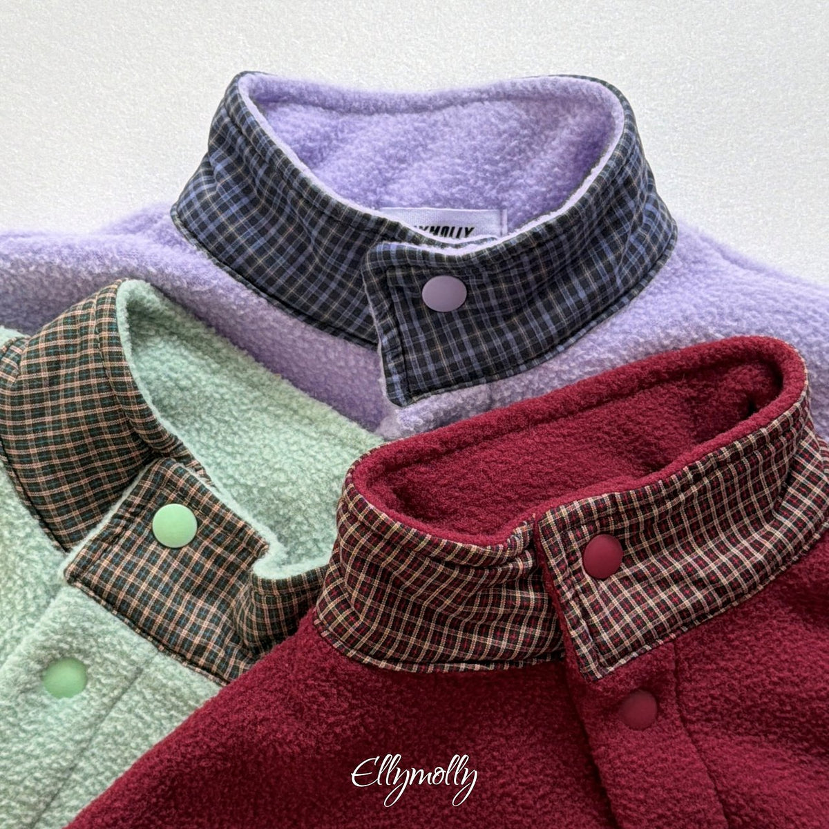 《予約》Pomeli High Neck Sweatshirt / ELLY MOLLY