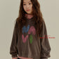 《予約》Butterfly Velour Hoodie / NAVI