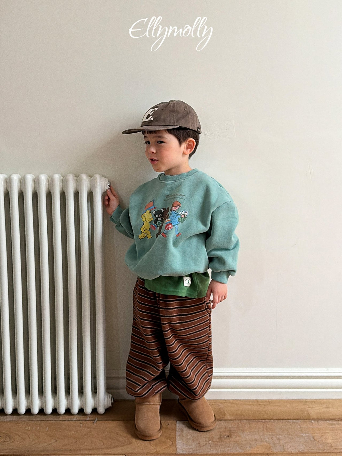 《予約》Market Friends Sweatshirt / ELLY MOLLY
