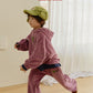 《予約》Butterfly Velour Pants / NAVI