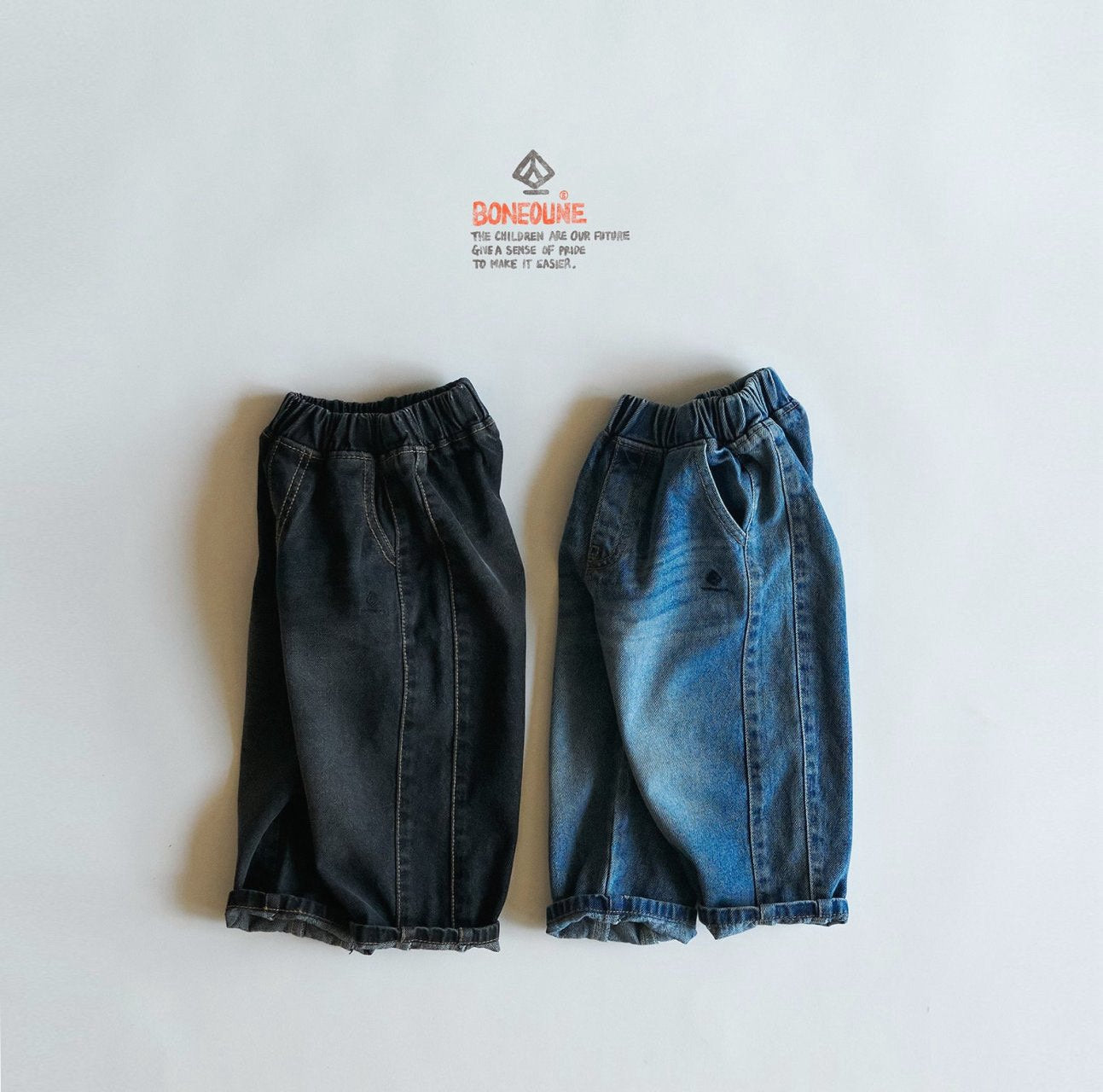 《予約》Side Denim Pants / Boneoune