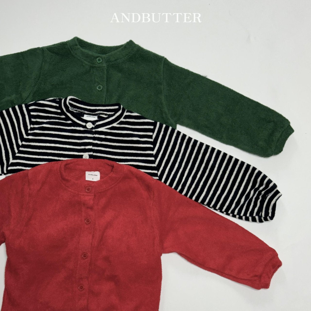 《予約》Autumn Terry Cardigan / andbutter