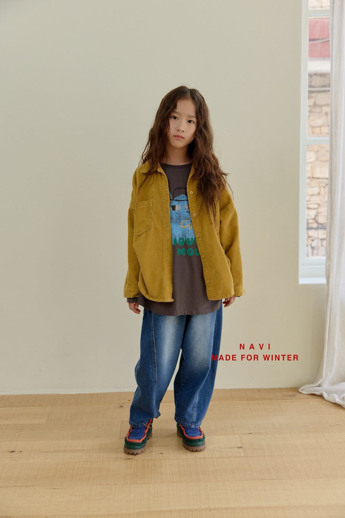 《予約》Mouse L/S Tee / NAVI