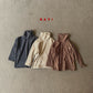 《予約》Ribbon Stripe Turtleneck Tee / NAVI