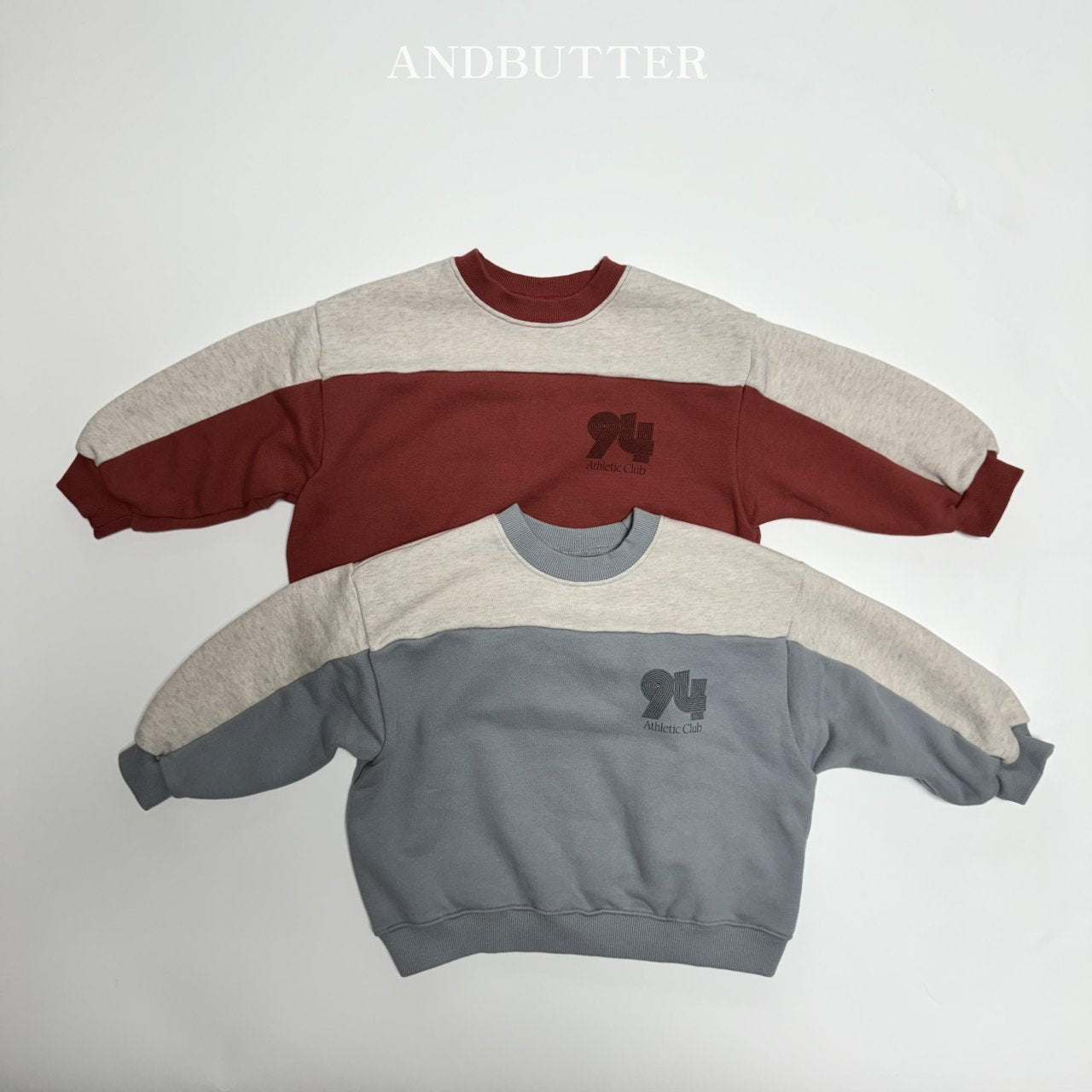 《予約》94color Man to Man / andbutter