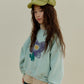 《予約》Dear Crop Sweatshirt / NAVI