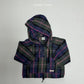 《予約》Check Hood Anorak / andbutter