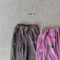 《予約》Butterfly Velour Pants / NAVI