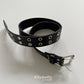 《予約》Two Line Studded Belt / ELLY MOLLY