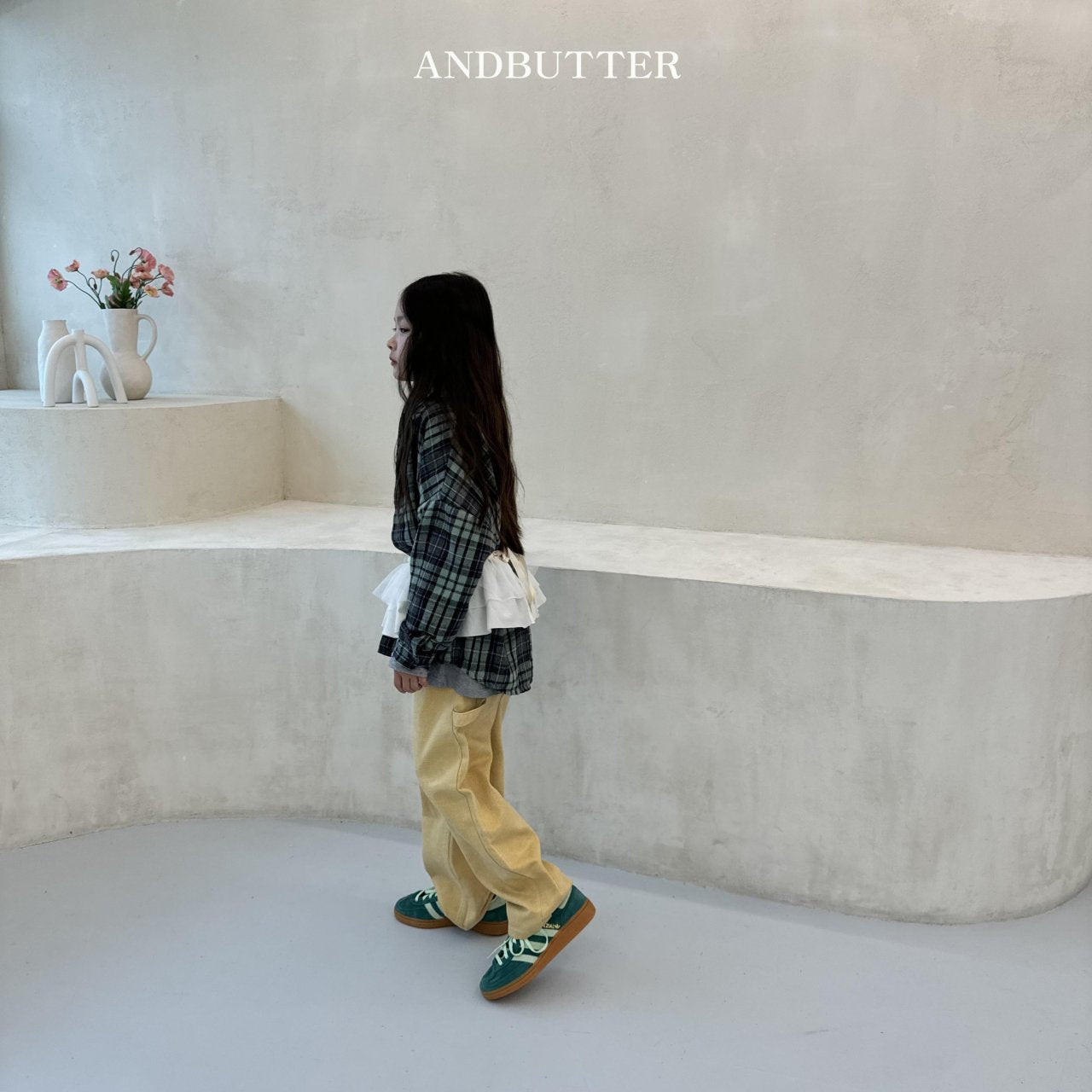 《予約》Painter Color Pants / andbutter