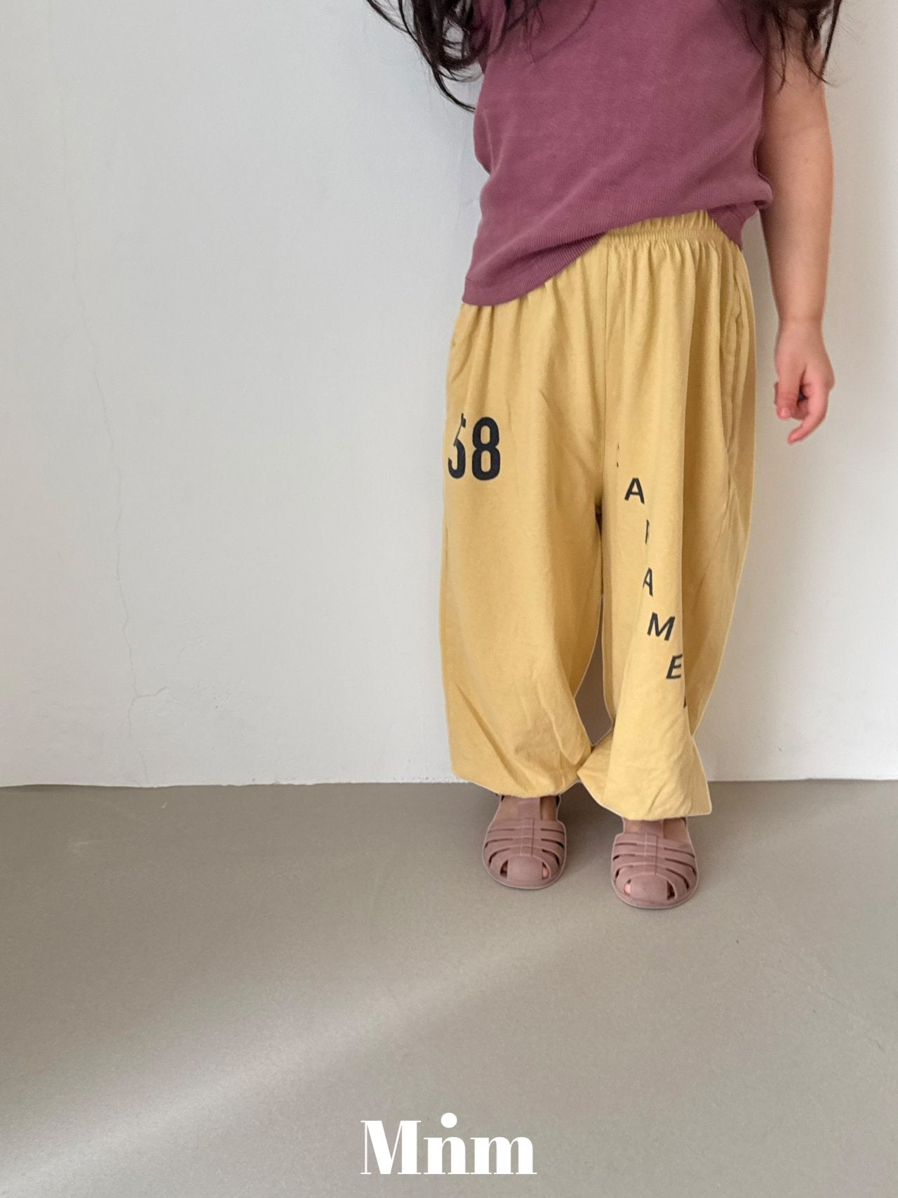 《予約》Caramel Jogger Pants / MINIMAL