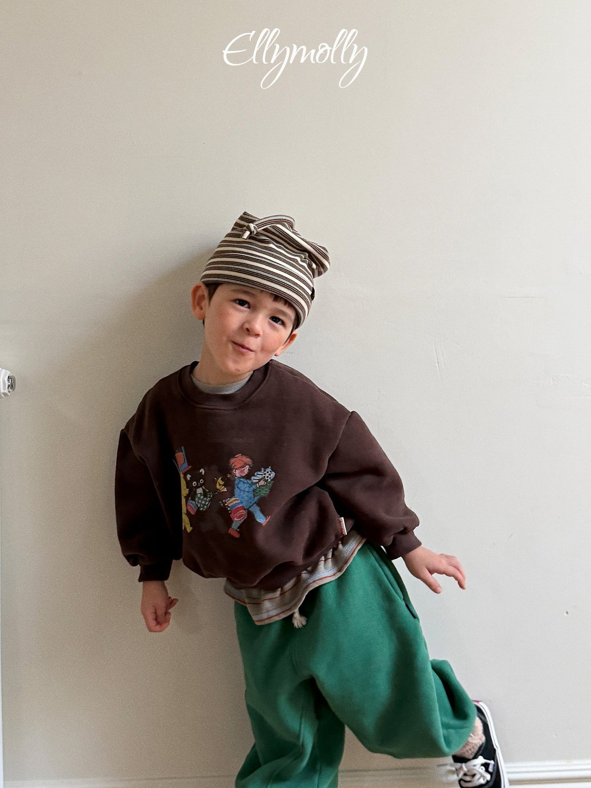 《予約》Market Friends Sweatshirt / ELLY MOLLY