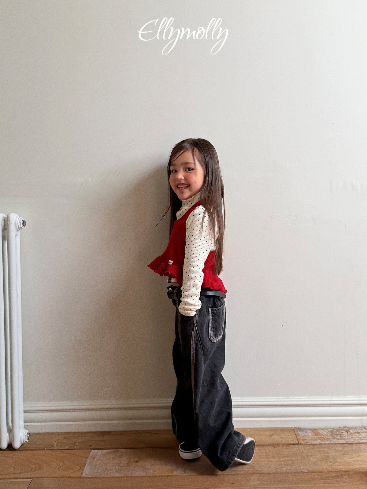《予約》Wool Ribbed Halter Top / ELLY MOLLY