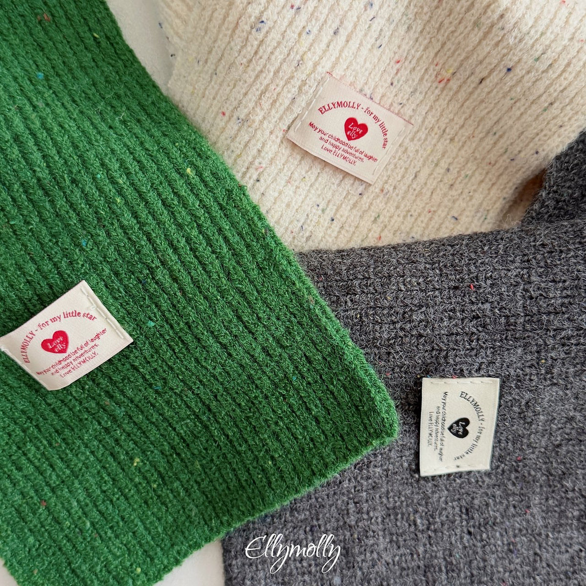 《予約》Elly Knit Scarf / ELLY MOLLY