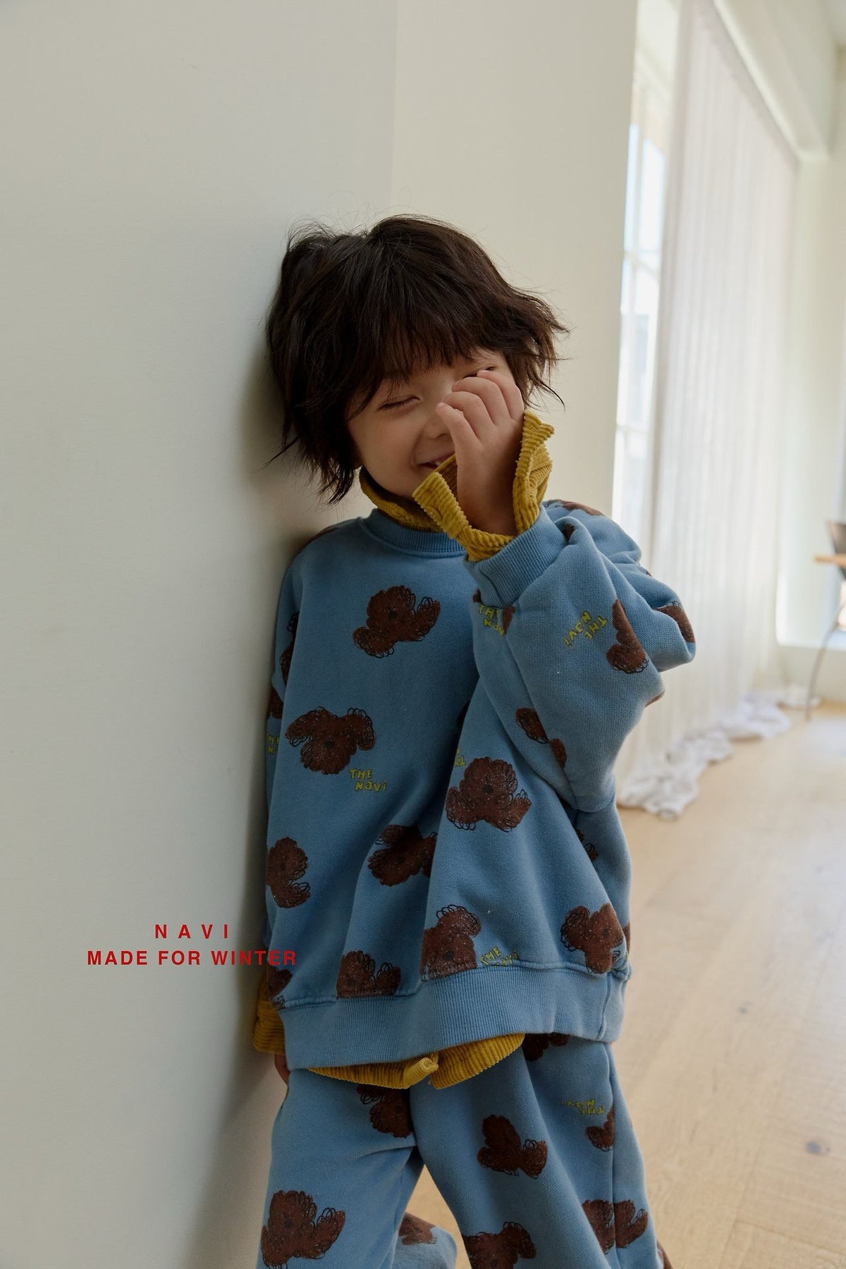 《予約》Poochi Sweatshirt / NAVI